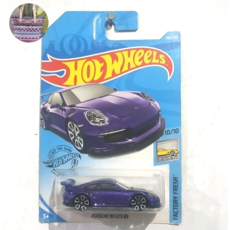 Hot Wheels Porsche 911 GT3 RS Ungu Purple