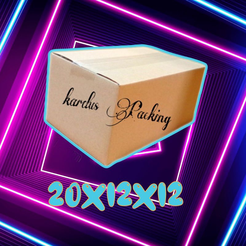

kardus packing UK 20x12x12 kardus kecil kardus besar