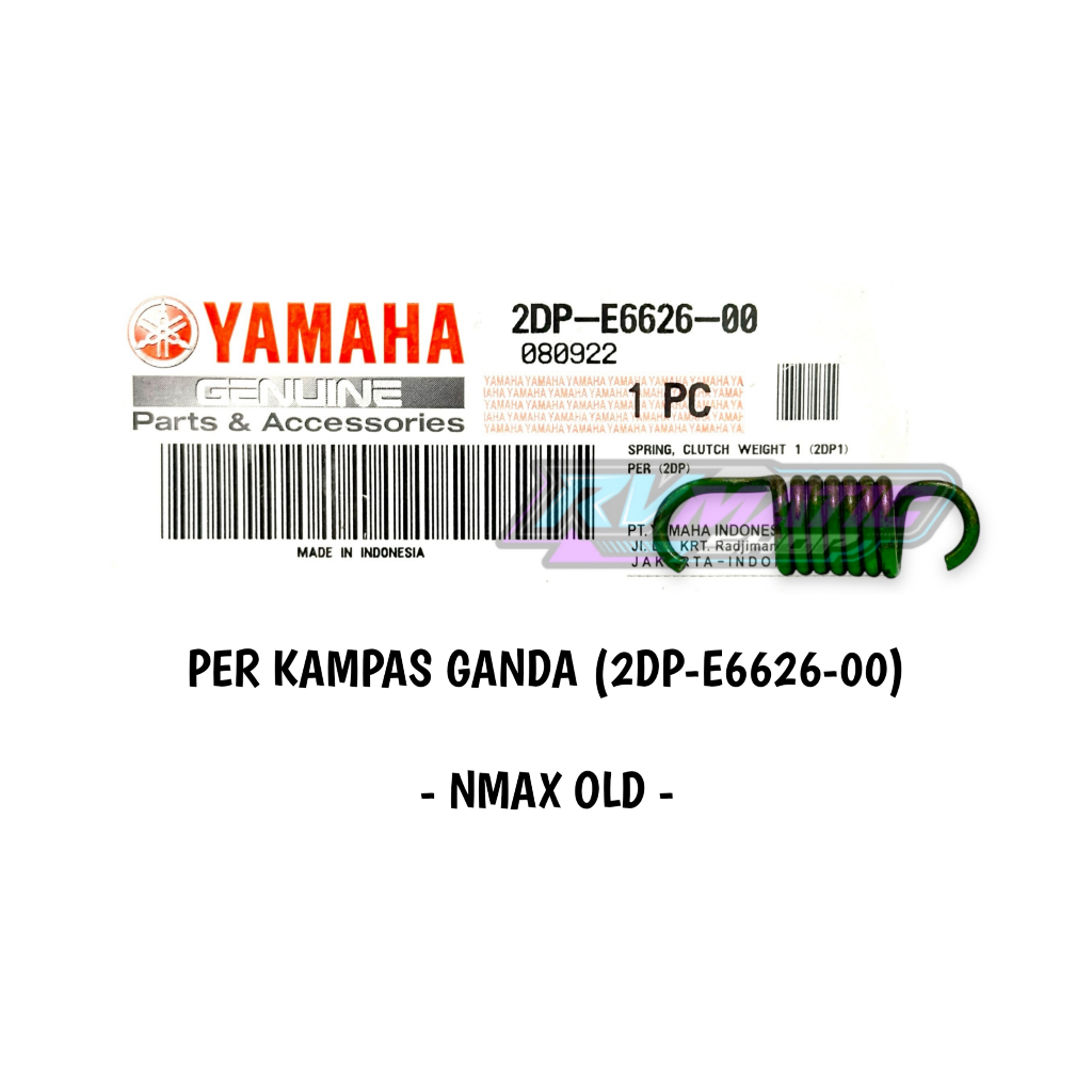 1SET / 3PCS PER SENTRI KAMPAS GANDA NMAX OLD NMAX LAMA ORIGINAL YAMAHA GENUINE PART (2DP-E6626-00)