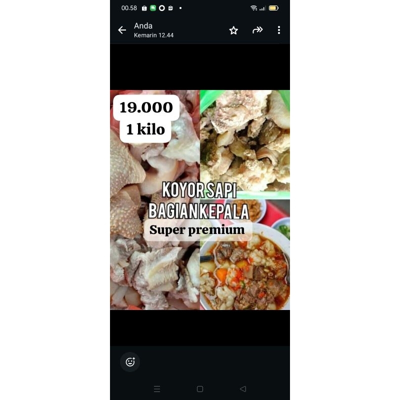

koyor sapi premium 1 kilo