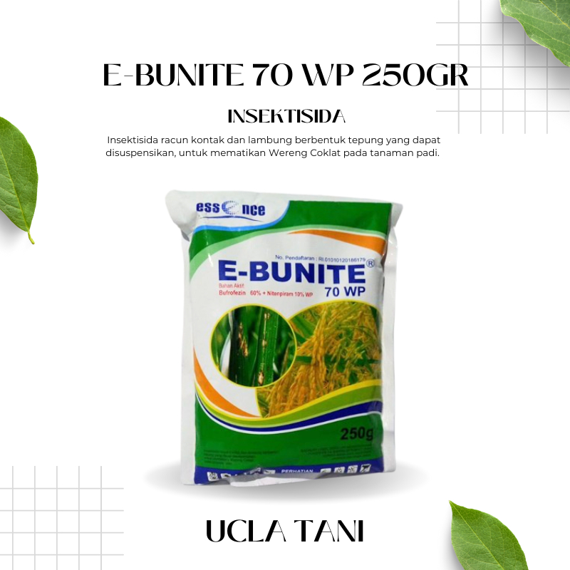 E-BUNITE 70 WP 250GR INSEKTISIDA WERENG