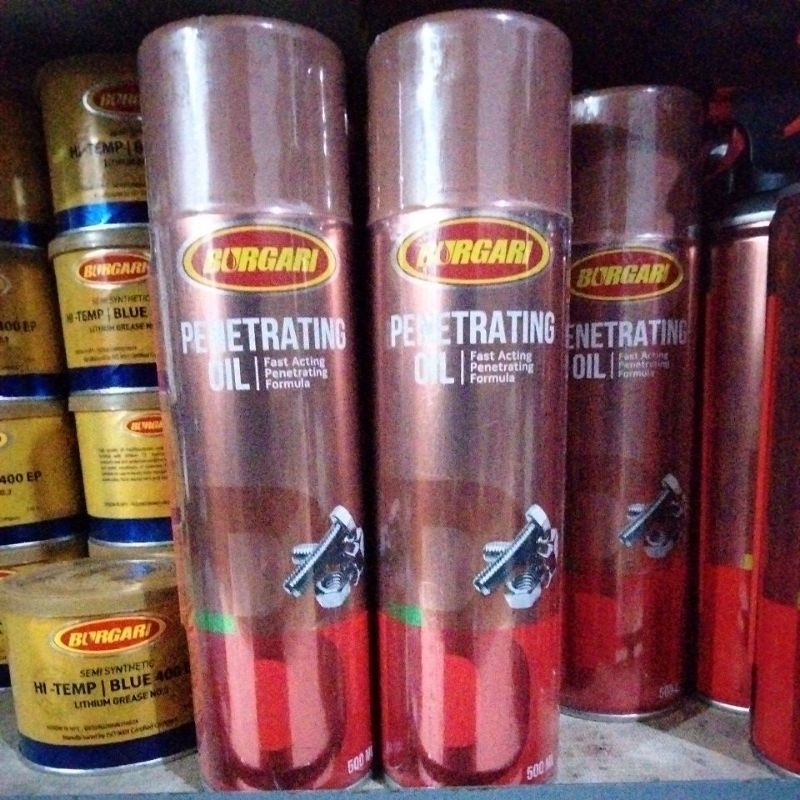 WD Burgari penetrating oil pembersih karat kendaraan bermotor