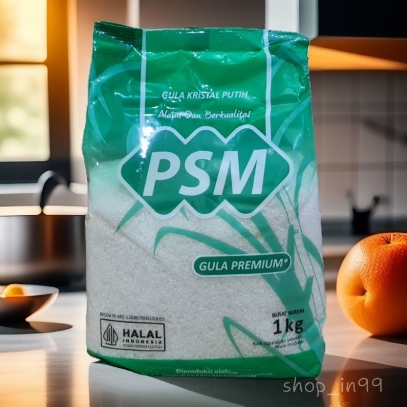 

Gula pasir premium PSM kemasan 1kg