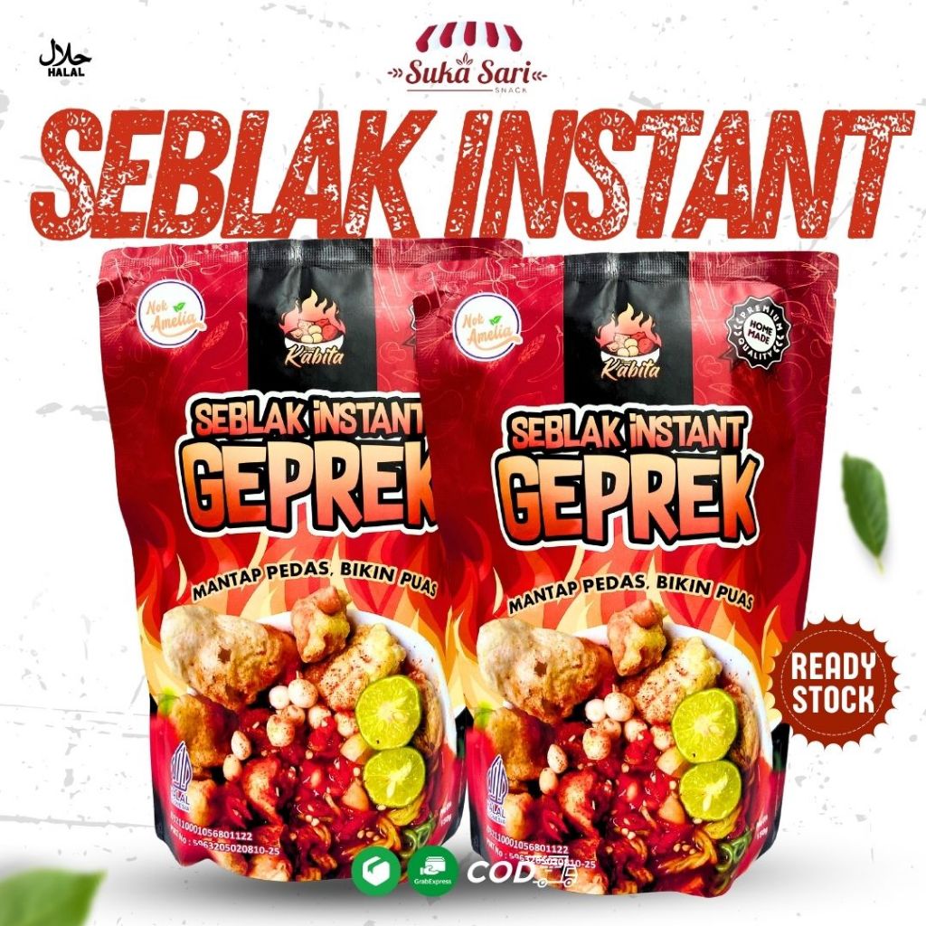 

Seblak Instant Kabita Komplit Rempah Viral Bandung | Sukasari Snack