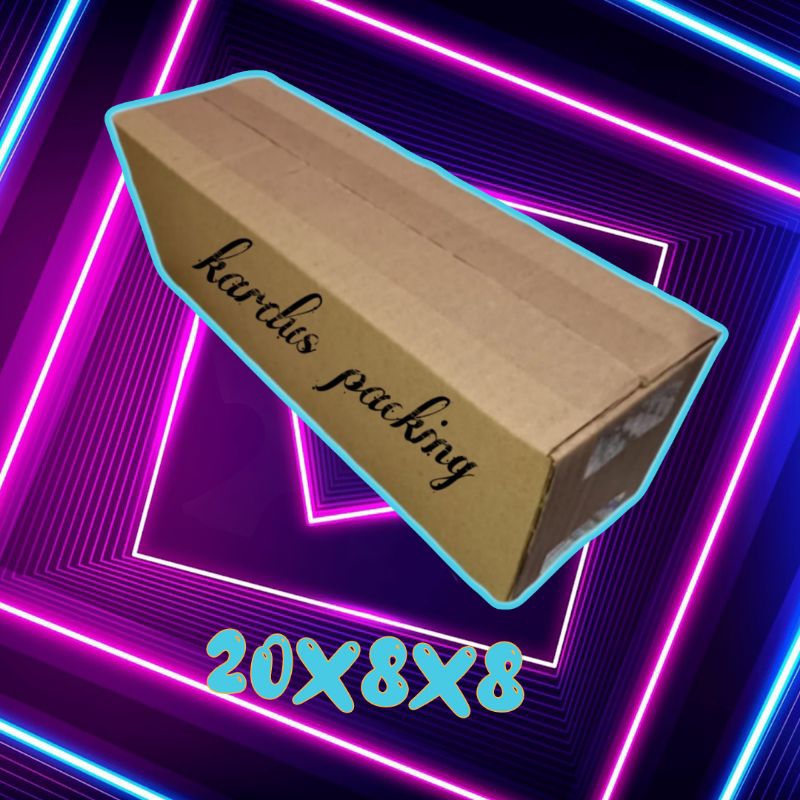 

kardus packing UK 20x8x8 kardus kecil kardus besar