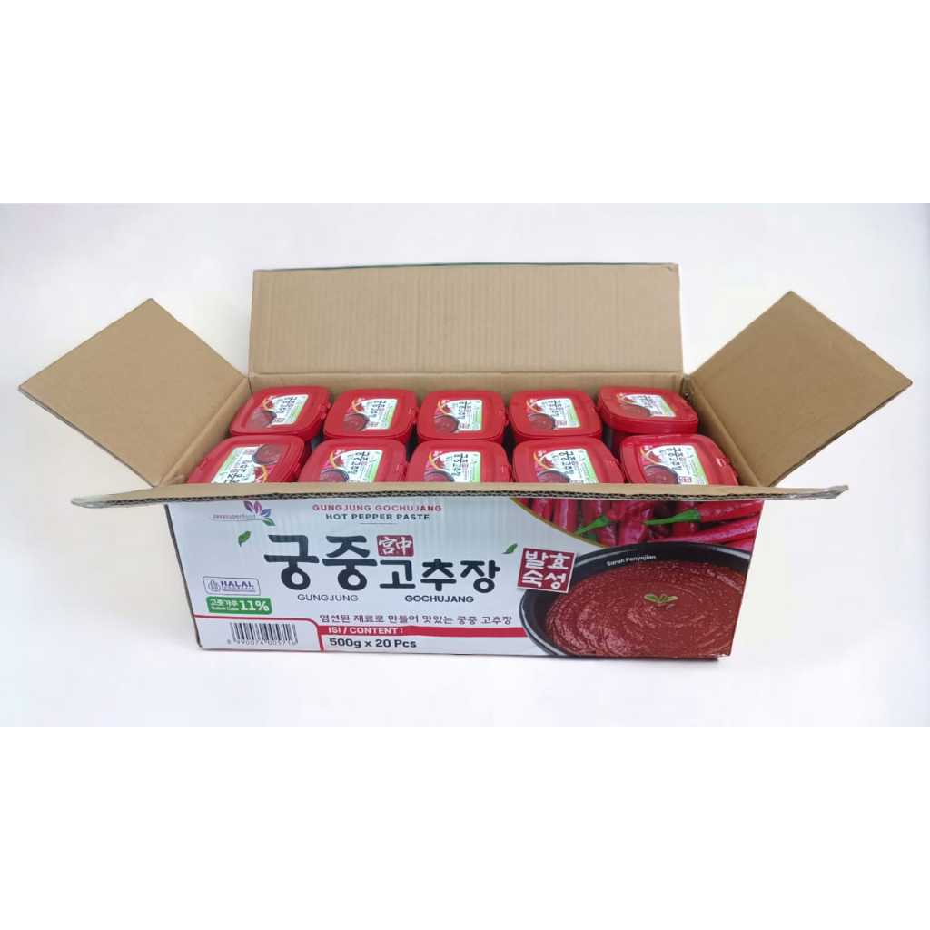 

ADY78 Halal GUNGJUNG GOCHUJANG Import /Hot Pepper Taster / Pasta Cabai Pedas Korea