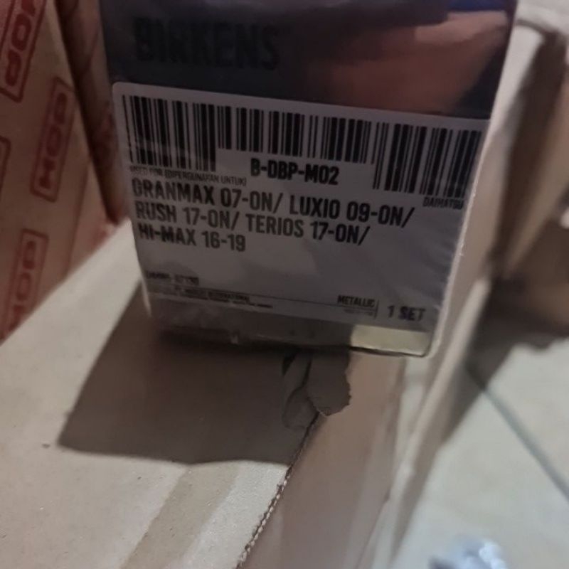 BRAKE PAD / KAMPAS REM DEPAN GRANMAX BIRKENS