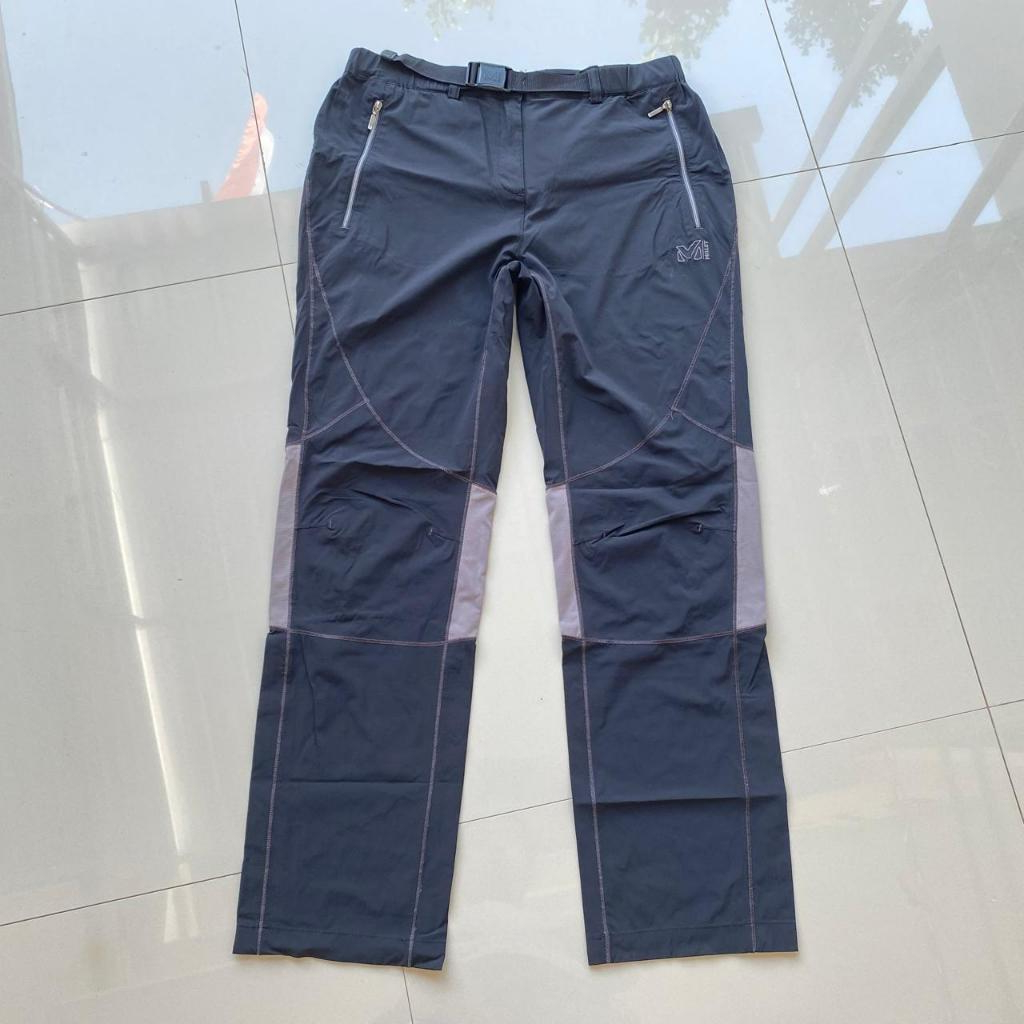 Celana Panjang Millet Bahan Quickdry Size 30 - Pakaian Olahraga Pendaki Pria Wanita - Outdoor Second