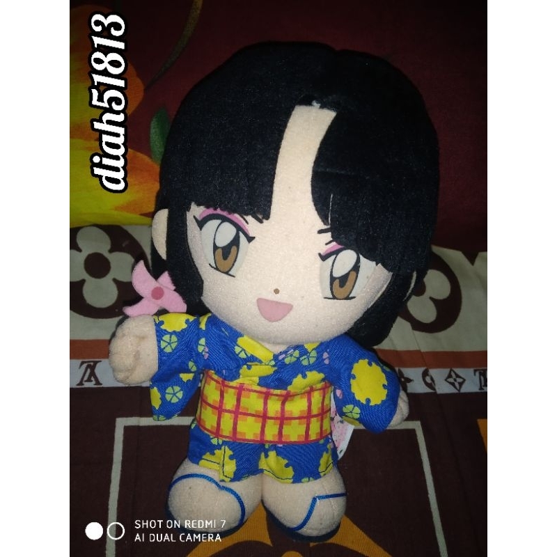 Doll Boneka Sango - Inuyasha (Rumiko Takahashi) Tomonui Edition 20CM (Super Rare - Super Langka) Plu