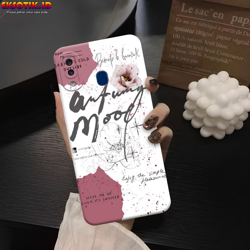 Case Samsung A20 / A30 - Casing Samsung A20 / A30  - Fashion Case - Silikon Samsung A20 / A30  - Mot