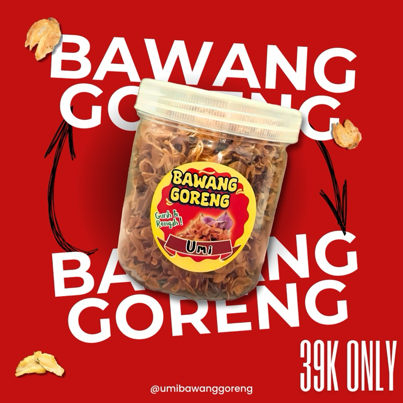 

umibawanggoreng 100gr