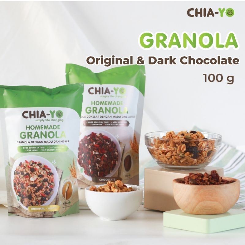 

Chiayo Homemade Granola Original 100gr