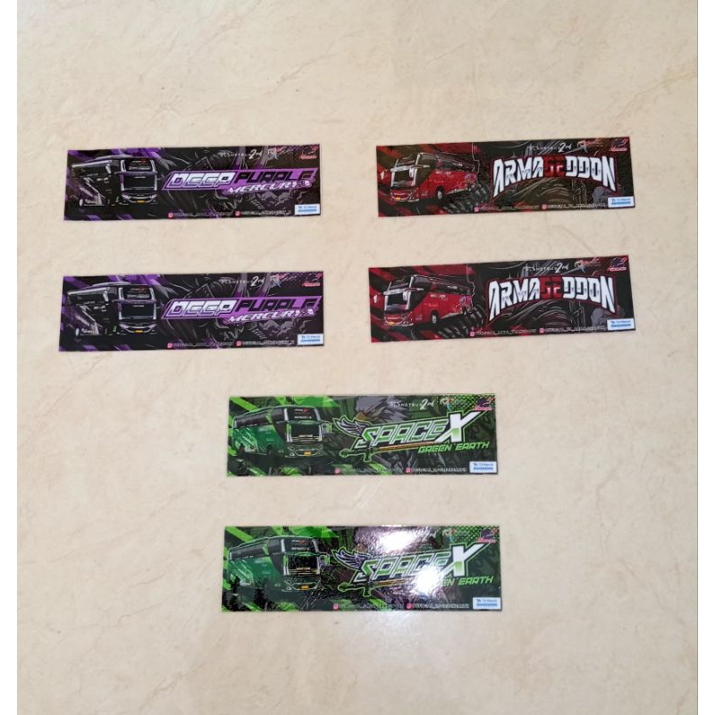 

stiker ori tunggal jaya seri terbaru isi 6 pcs