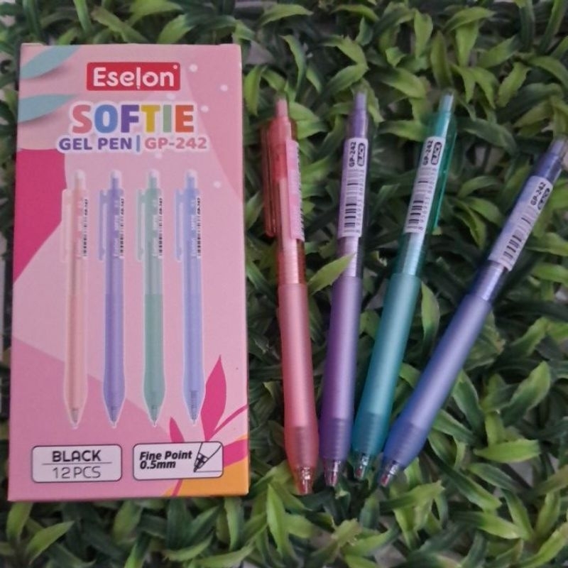 

Eselon Softie Gel ink pen 1 box (isi 12 pcs)