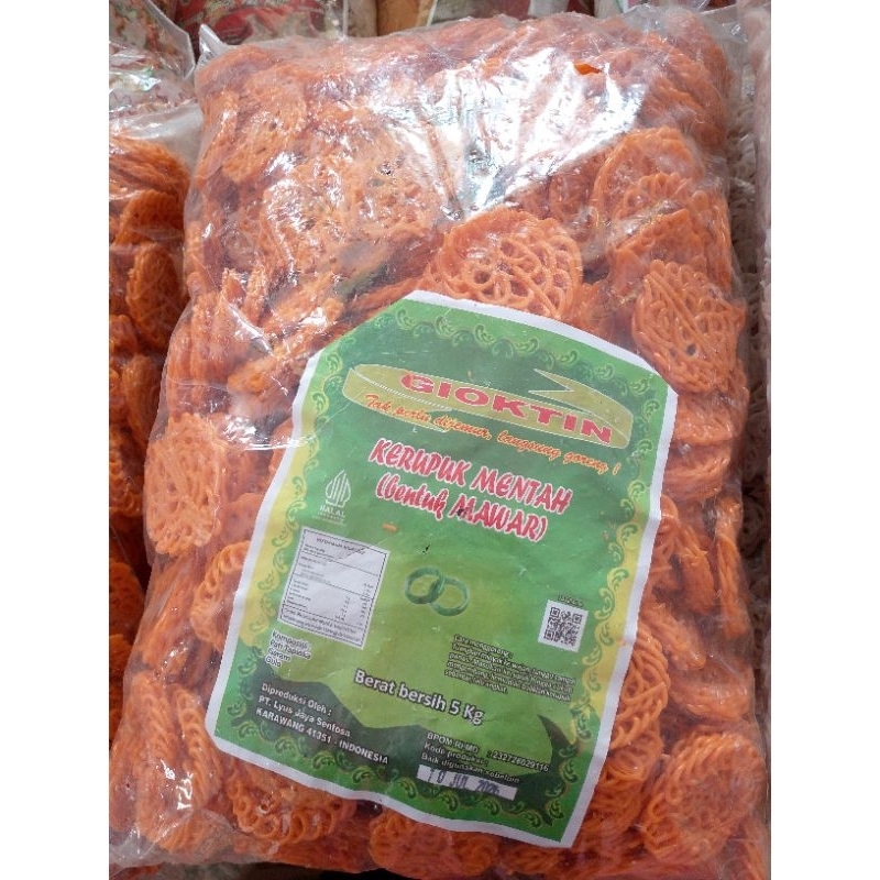 

kerupuk mawar orange 5kg