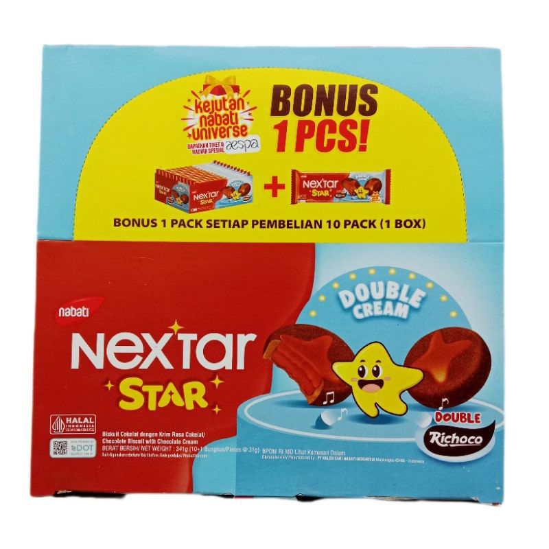 

Nabati Nextar Star Double Richoco isi 10