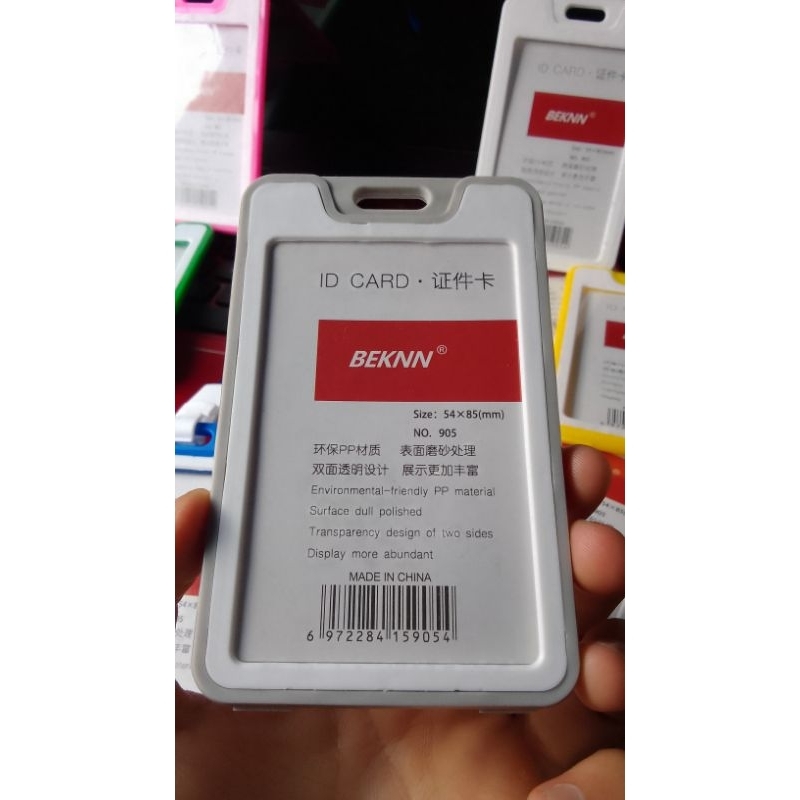 

Holder BEKNN Potrait 2 Side tempat Idcard