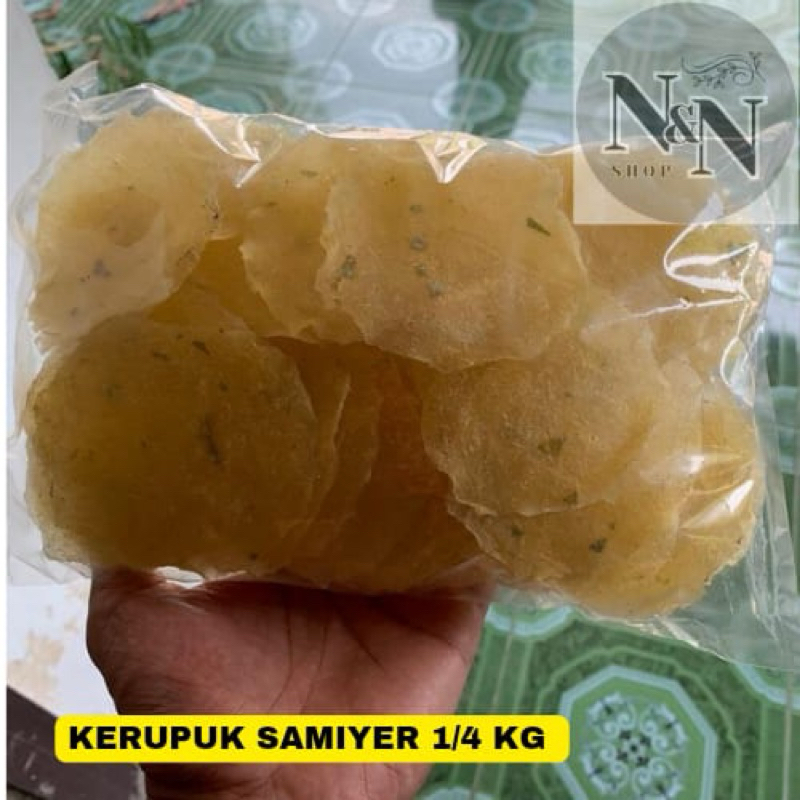 

krupuk samiyer/sermier/samiler 250 gram