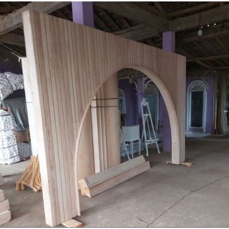 gapura pelaminan/gapura decorasi minimalis