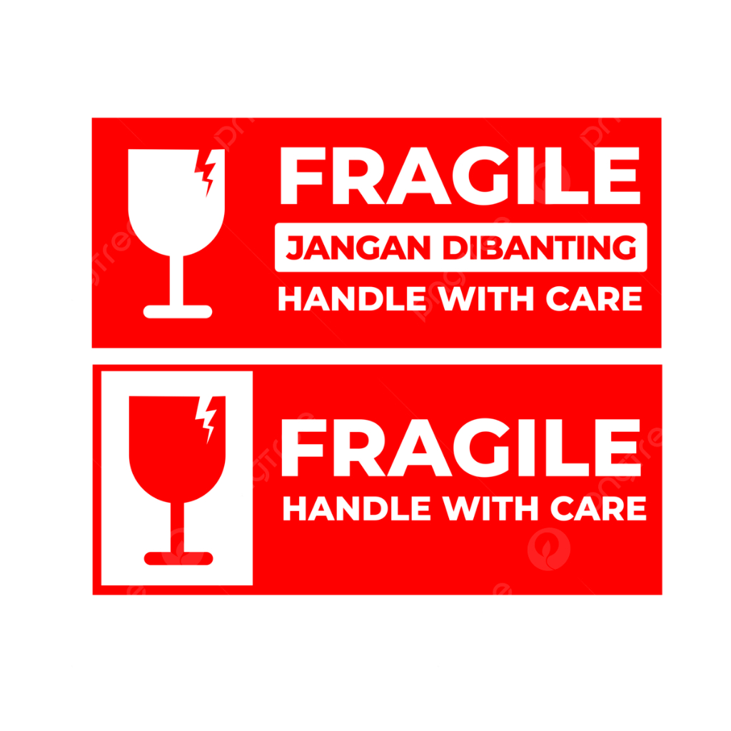 

Lakban Fragile Stiker Merah Isolasi Solatif Fragile