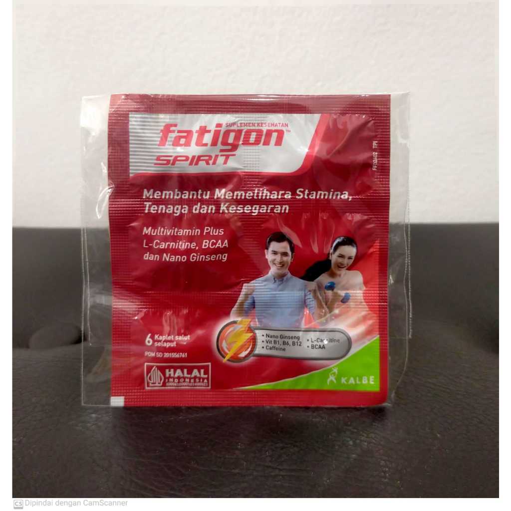 Fatigon spirit / vitamin stamina tubuh / daya tahan tubuh