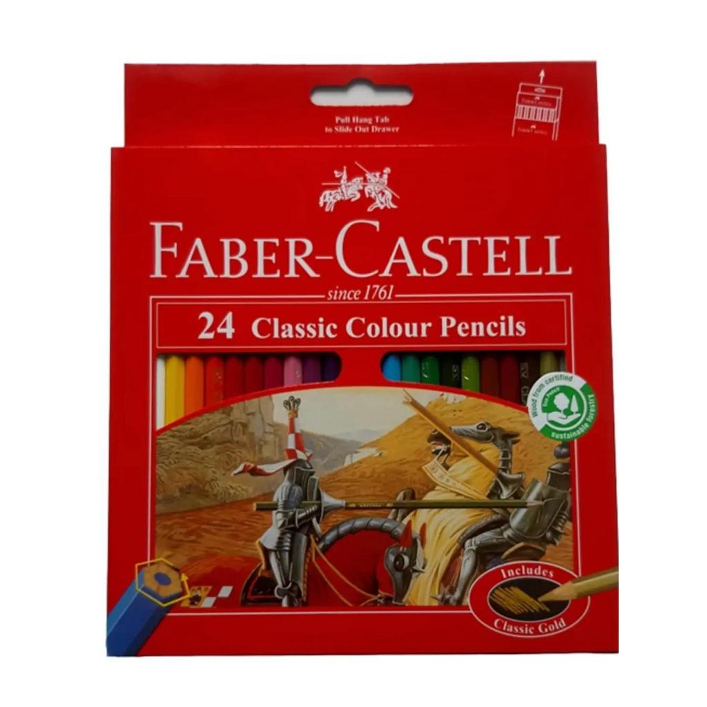 

Pensil Warna Faber-Castell 24 Classic Colour Pencils - Pilihan Terbaik untuk Kreativitas Tanpa Batas