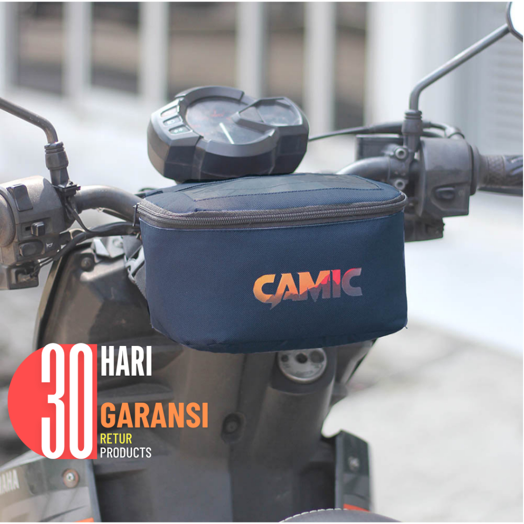 Tas Stang Sepeda Motor Box Waterproof tahan Air Multifungsi Bag Matic Warna Navy