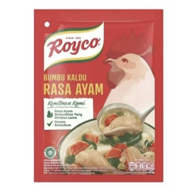 

Royco Bumbu Kaldu Rasa Ayam 94 Gram