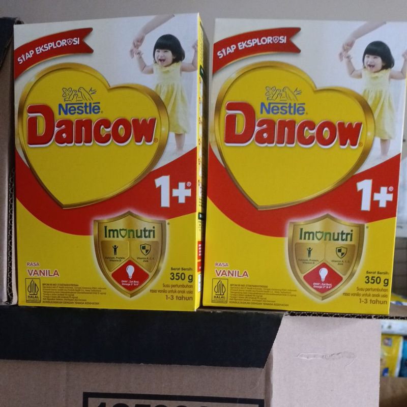 

Dancow 1+vnila 350g barang mulus