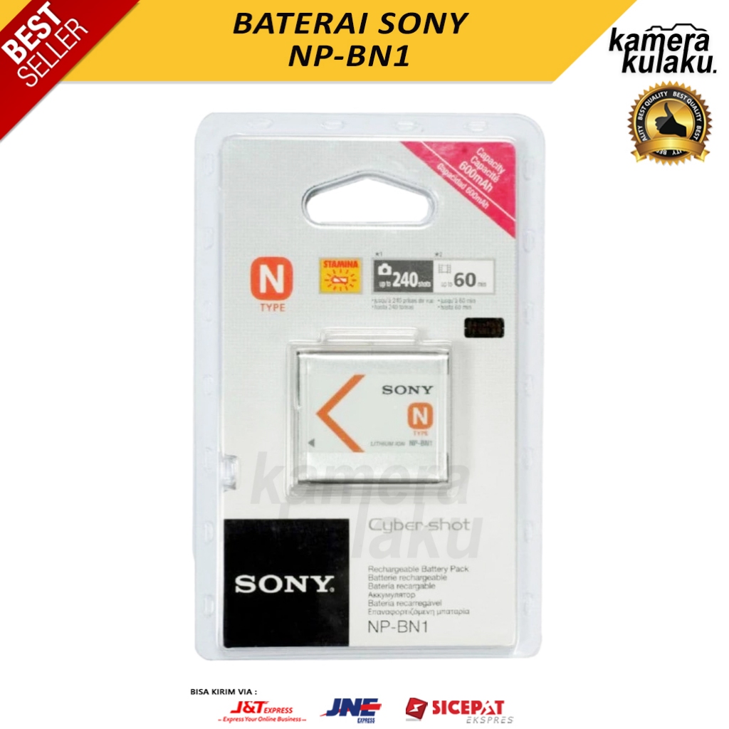 NP-BN NP-BN1 BATTERY BATERAI KAMERA SONY CYBERSHOOT W810 W830 W850 W350 W580 W730 W610 TX 6