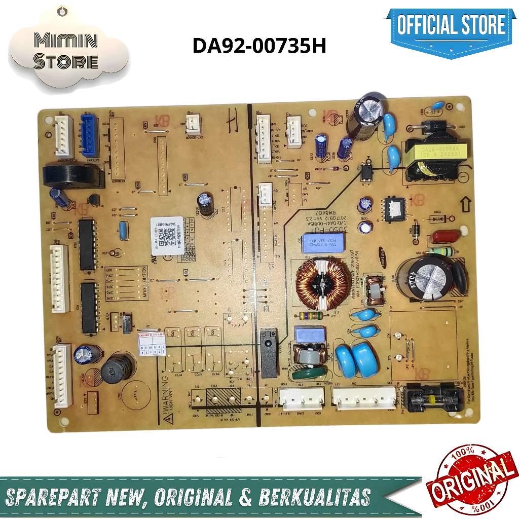 MODUL PCB INVERTER KULKAS SAMSUNG ORIGINAL RT43H5251SA RT46H5251SA RT46H5251UT RT50H6351SA RT53H6301