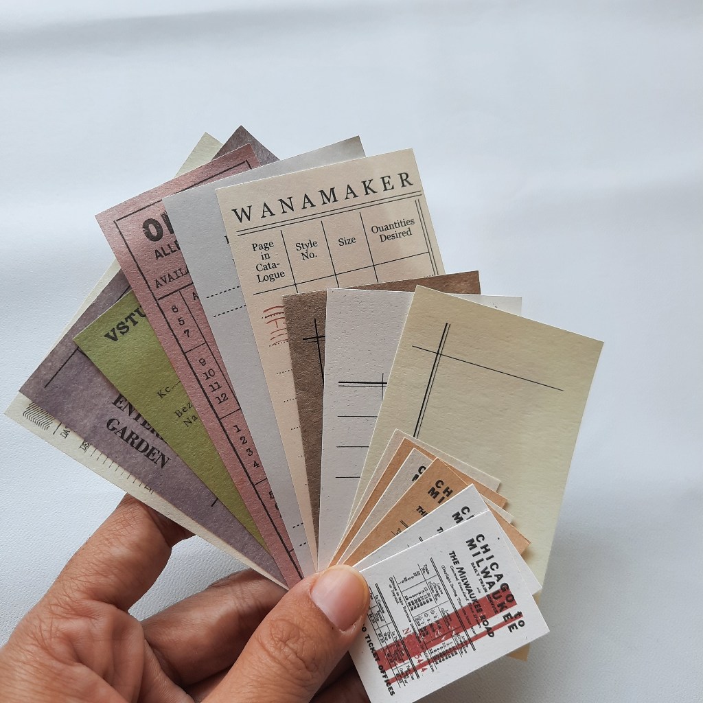 

Paper Ticket Aesthetic