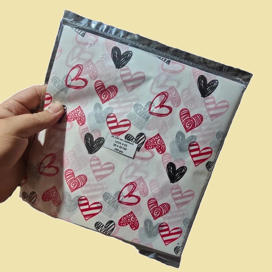 (Kecil) Kertas KFC Motif 20x20 / Kertas Nasi