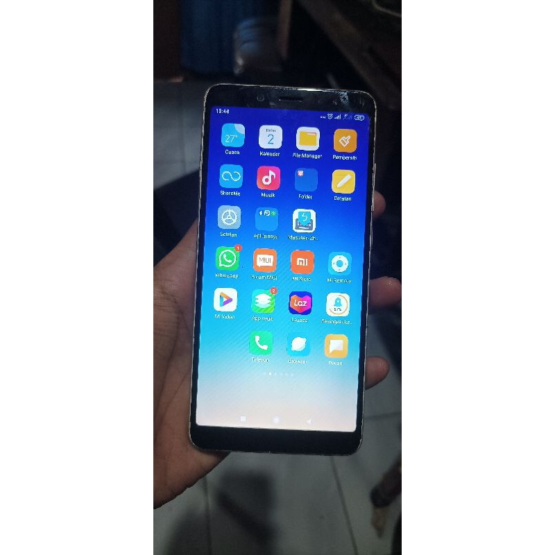 hp second Redmi Note 5 Ram 3/32 tinggal pake murah