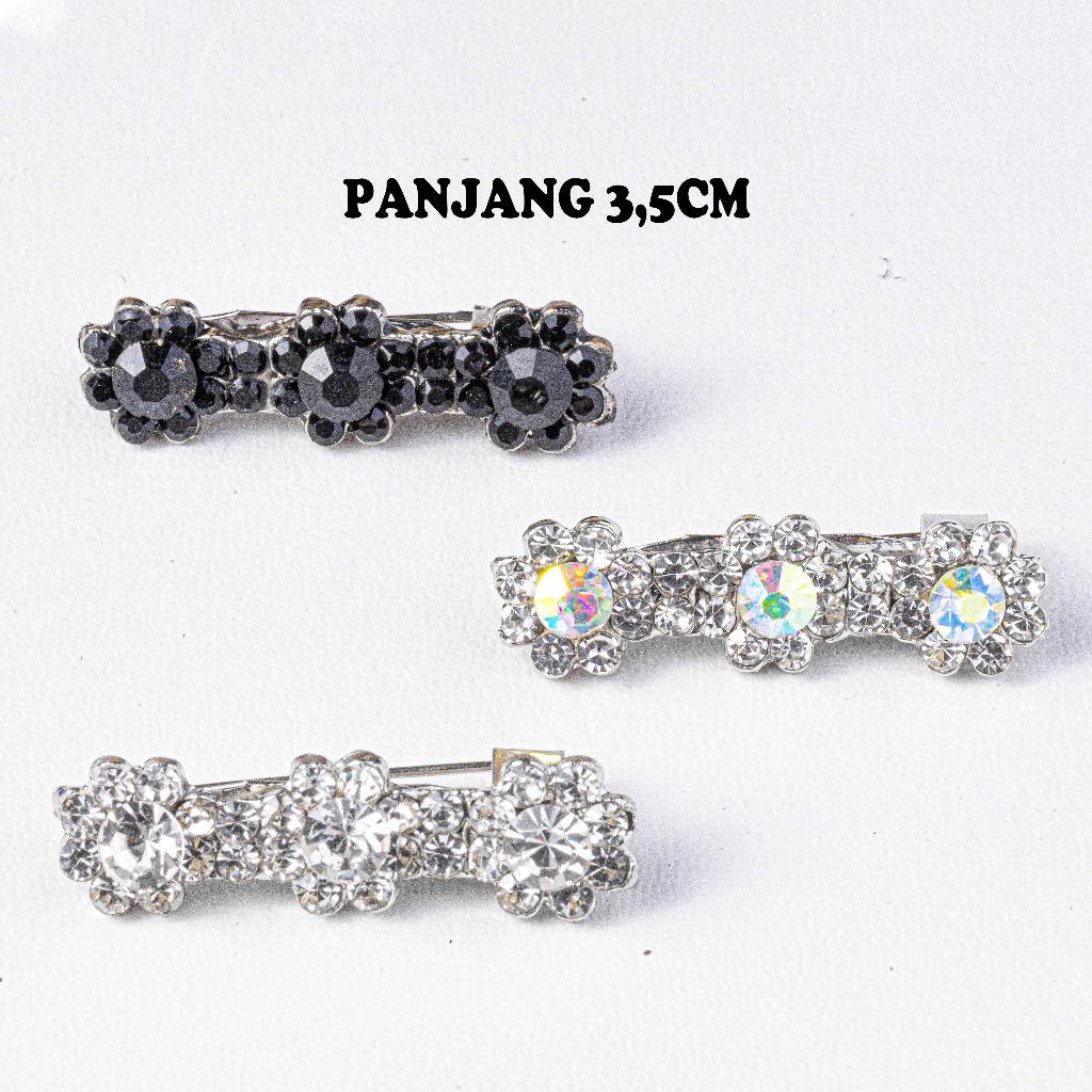 Bros Hijab Malaysia / pashmina / Kerudung / Bros Peniti /  model bulat empat (C 3110)