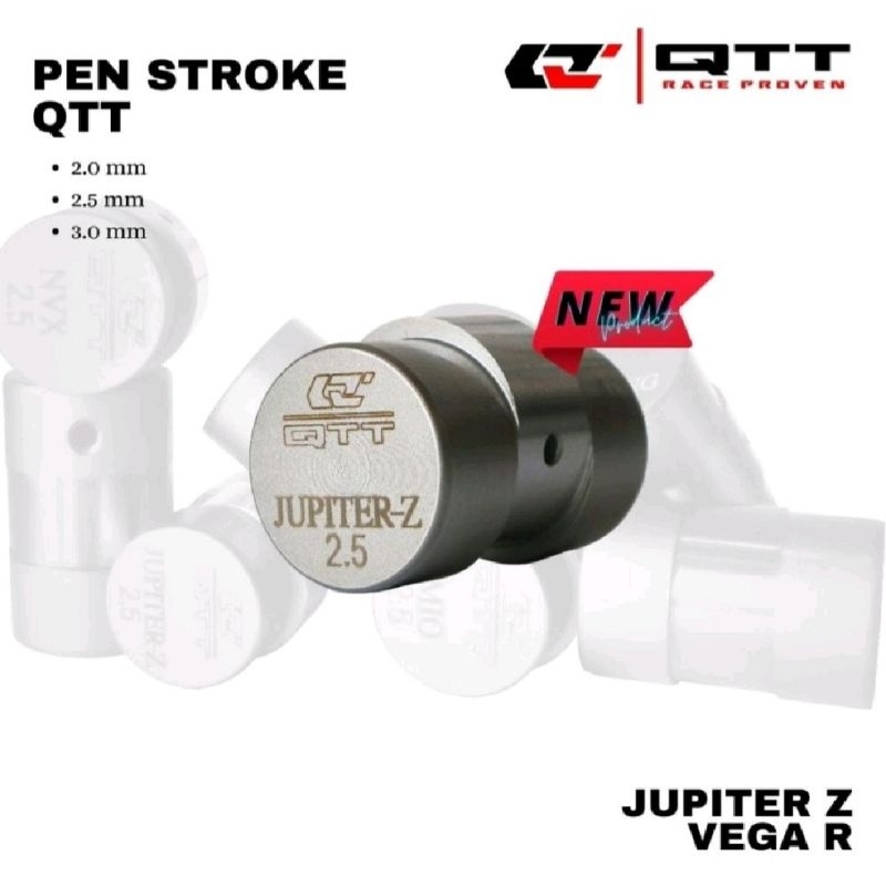 PEN PIN STRUK STROKE UP QTT RACING JUPITER Z VEGA R 2.0 2.5 3.0MM ORIGINAL QTT RACING