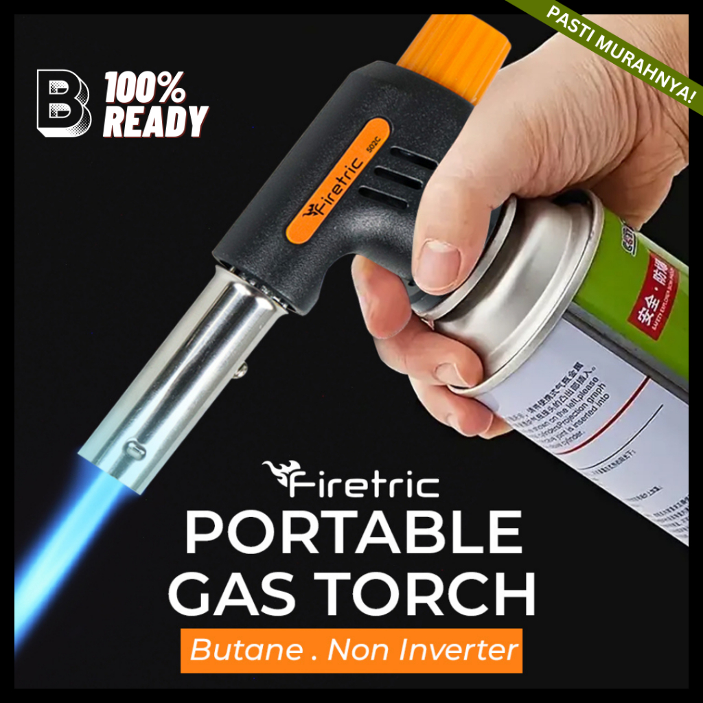 Portable Gas Torch / Kepala Gas Torch kaleng tabung Portable Flame Torch / Kepala Gas Torch BBQ