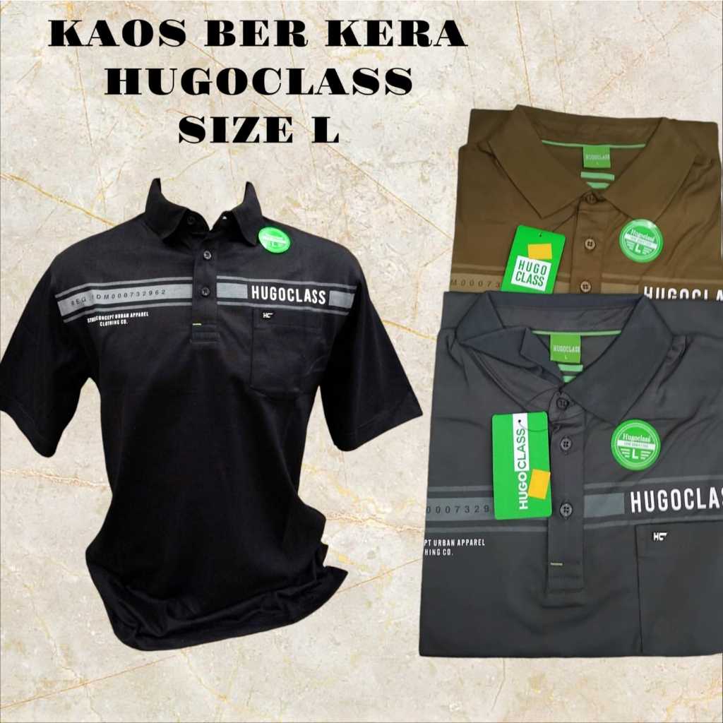 Kaos Berkerah HugoClass L