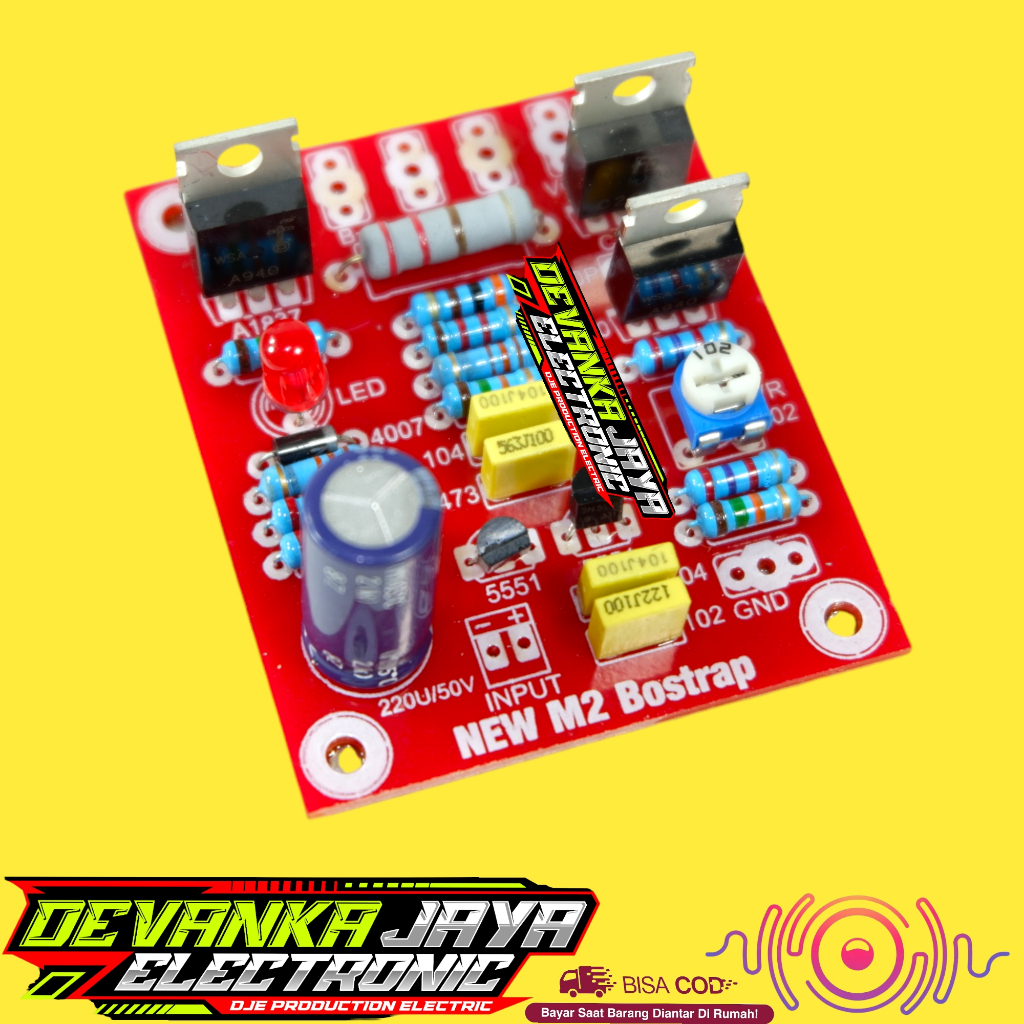 Kit Driver Amplifier NUW M2 Bostrap Cabe Rawit