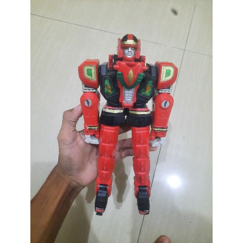 DX Red Dragon Zord Thunder Bandai