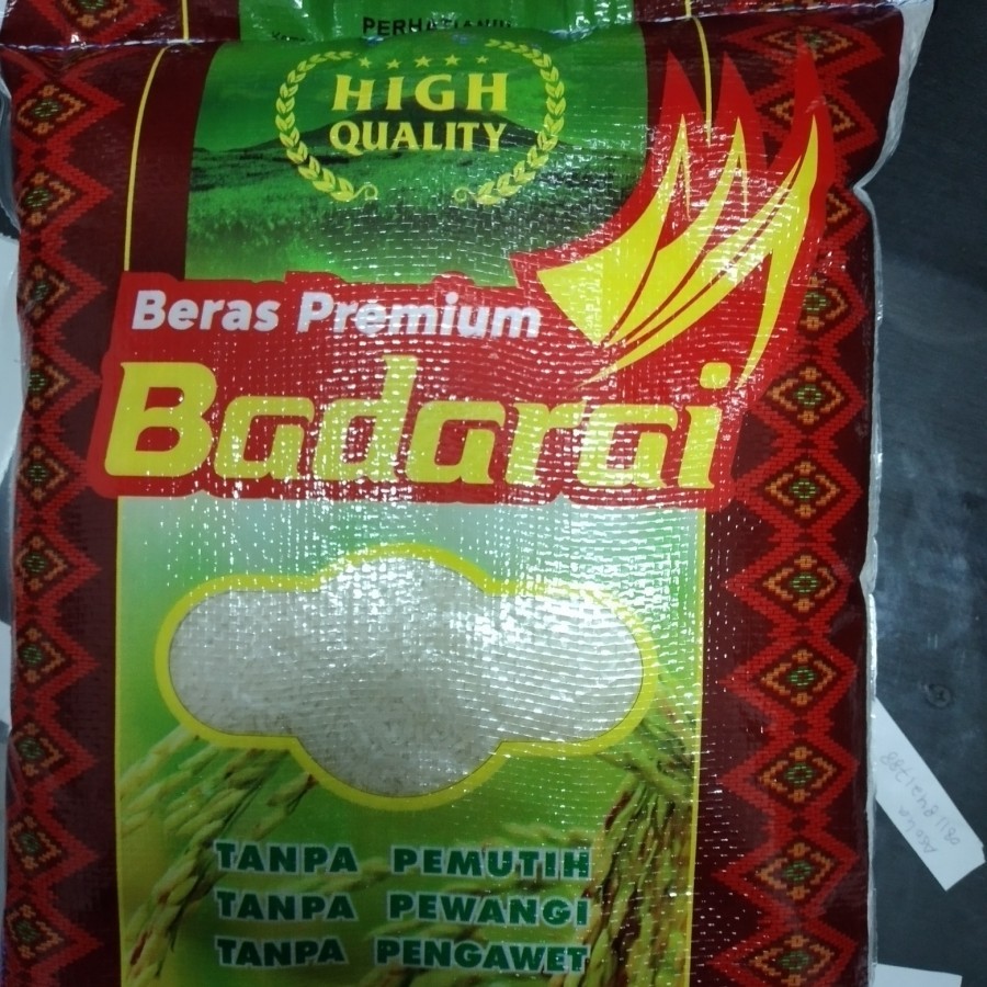 

Beras Premium Badarai 5kg High Quality