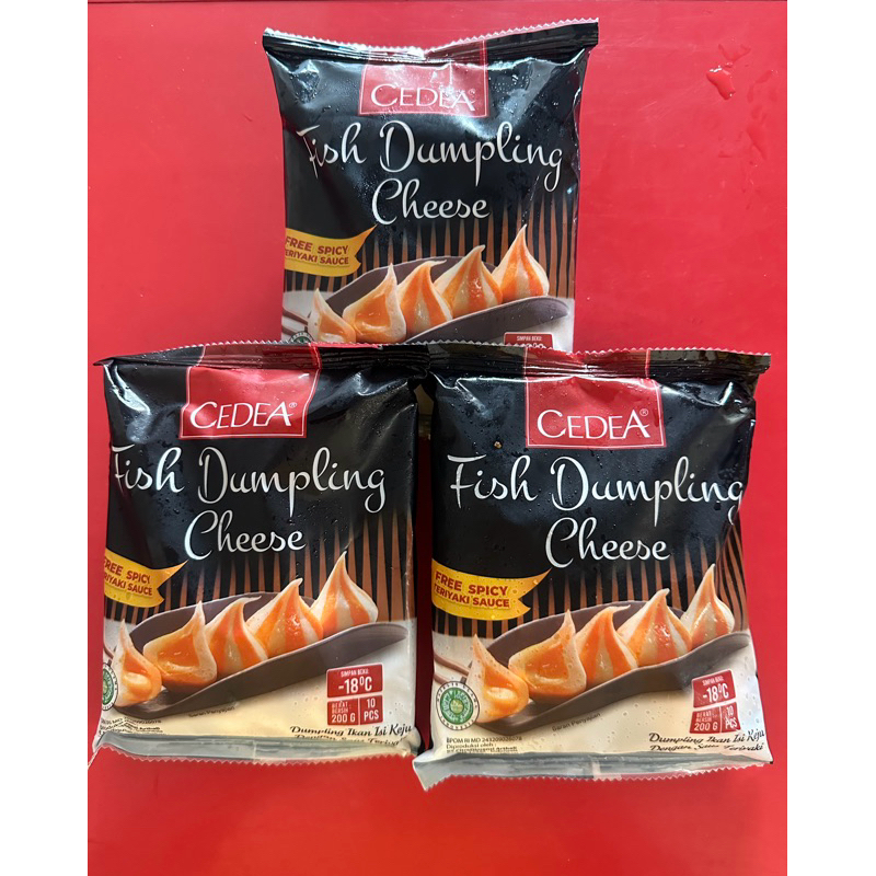 

CEDEA DUMPLING CHEESE PREMIUM PACK 200GRAM