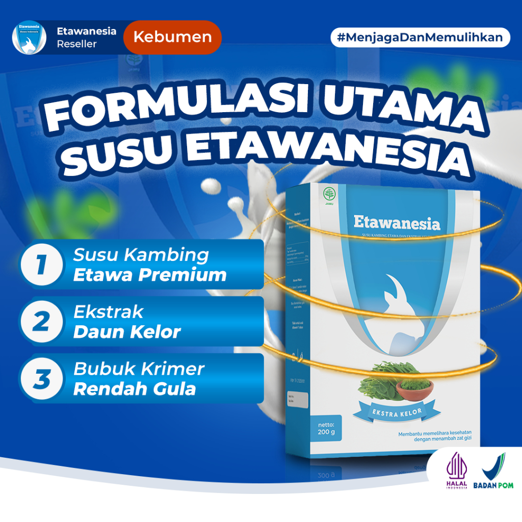 

ETAWANESIA SUSU KAMBING BUBUK PREMIUM 200gr BPOM