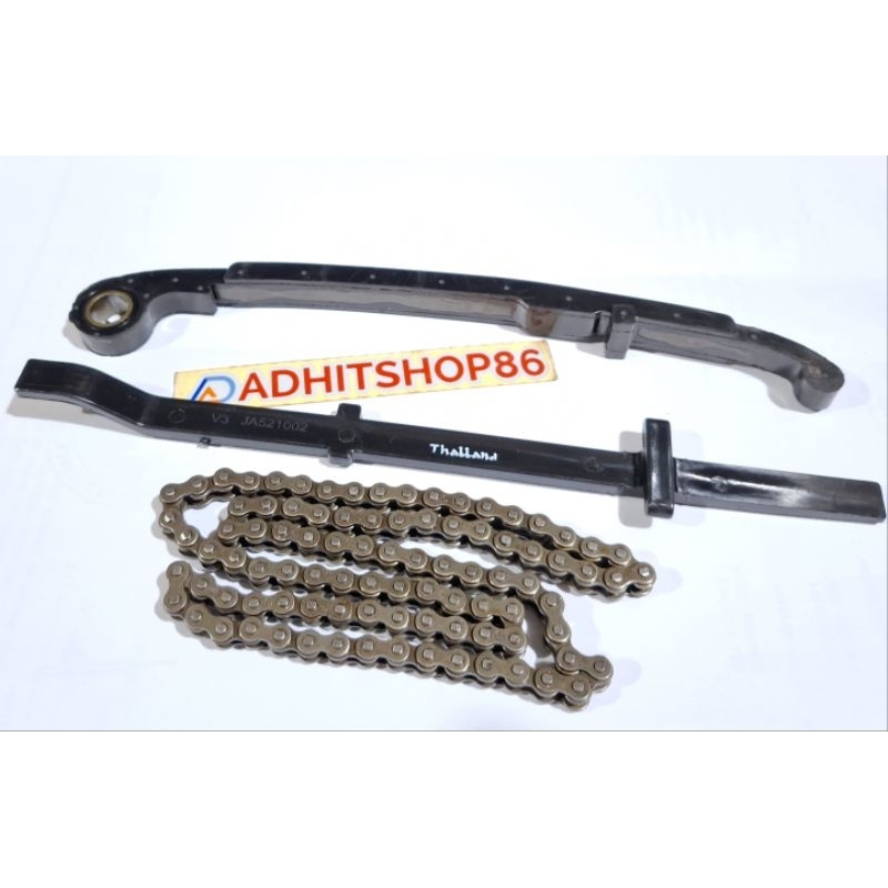 RANTAI KETENG BAJAJ PULSAR 125 XCD RANTE  KETENG 125 XCD  KARET TENSIONER PULSAR 125 XCD