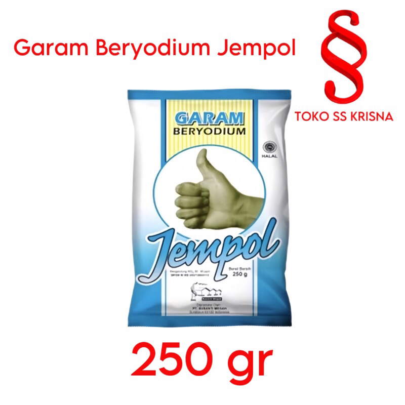 

1 Ball Garam Beryodium Jempol 250gr