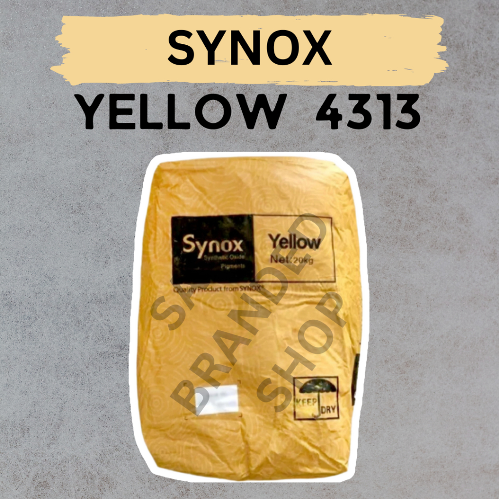 Pewarna / Iron Oxide / Pigment / Oker / Verf - Synox / Synthetic Oxide Pigment 20KG - Yellow 4313