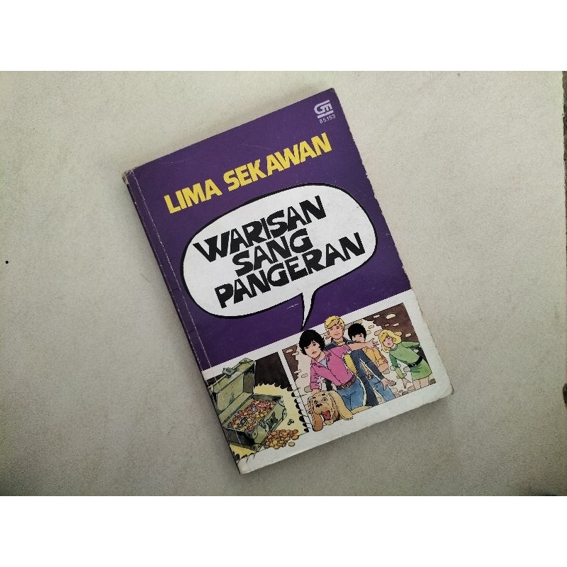 Novel Lima Sekawan Warisan Sang Pangeran, karya Claude Voilier