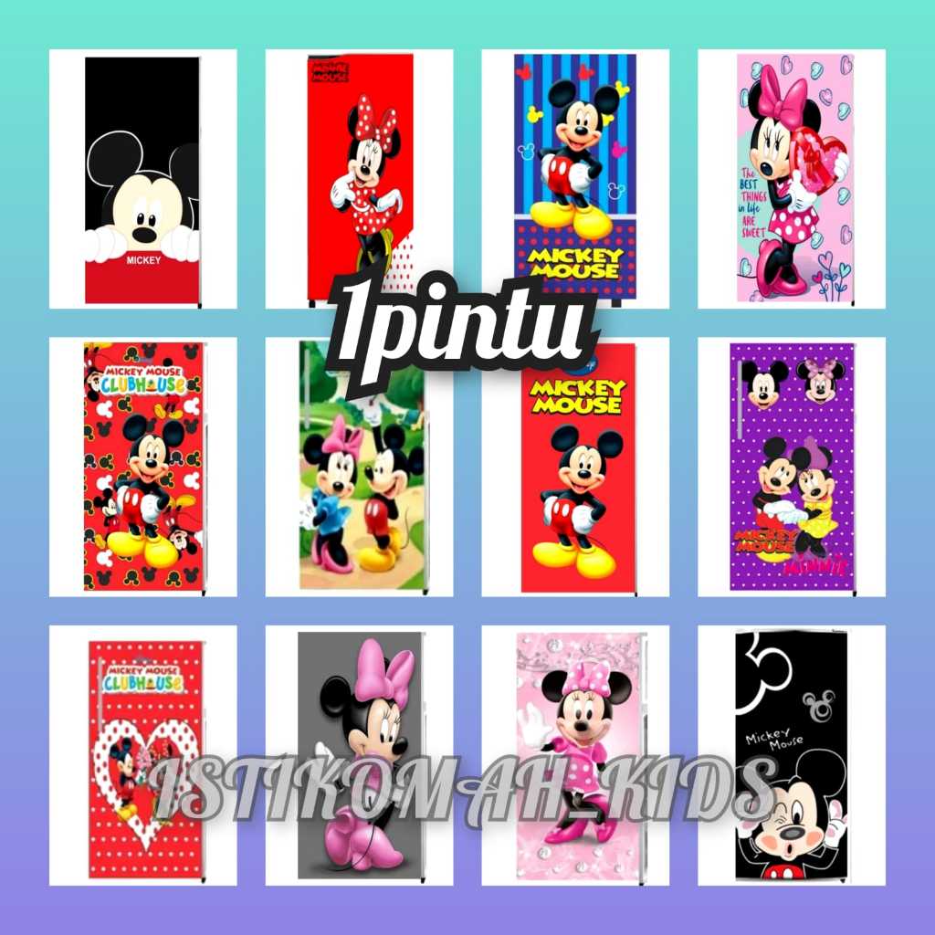 Stiker Kulkas 1 Pintu Sticker Wallpaper Kulkas 1 Pintu KARAKTER