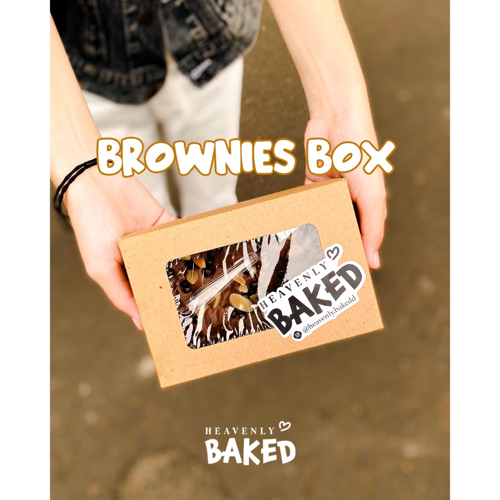 

Cemilan Brownies Panggang | The OG Heavenly Baked Brownies Box