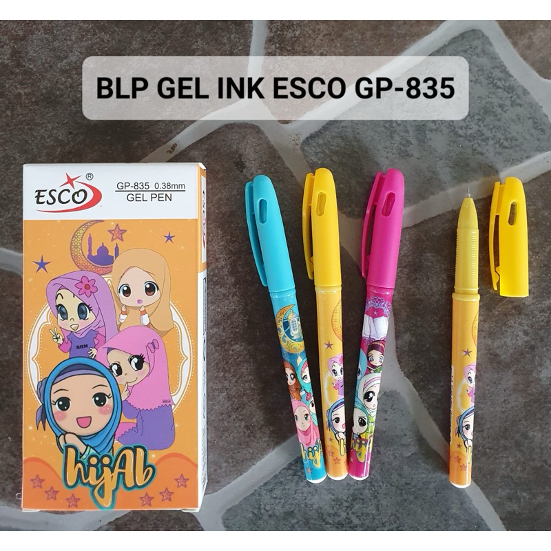 

Bolpoin Gel Fancy Lucu (1 LUSIN) HIJAB